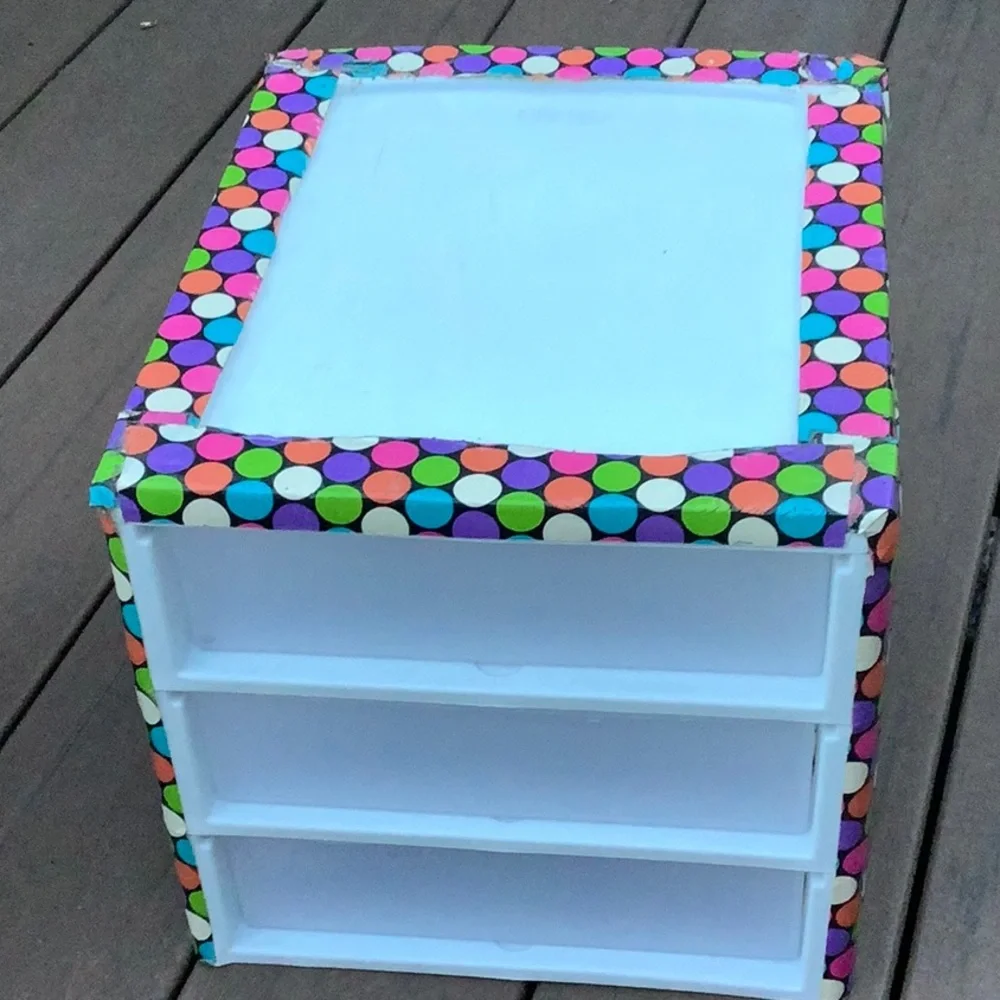 3 Drawer Organizer-Dots